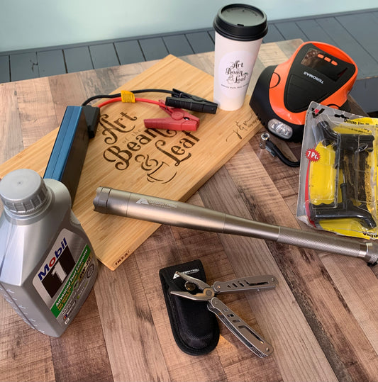 Have Coffee – Will Travel with Emergency Kit
